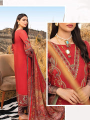 Serene Uns-E-Baharaan Lawn 2021 Unstitched 3 Piece Suit S.L-13 Gulfam - FaisalFabrics.pk