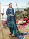 Serene Uns-E-Baharaan Lawn 2021 Unstitched 3 Piece Suit S.L-16 Neelam - FaisalFabrics.pk
