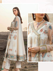 Serene Uns-E-Baharaan Lawn 2021 Unstitched 3 Piece Suit S.L-19 Iztiraab - FaisalFabrics.pk