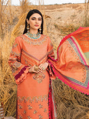 Serene Uns-E-Baharaan Lawn 2021 Unstitched 3 Piece Suit S.L-20 Ghazal - FaisalFabrics.pk