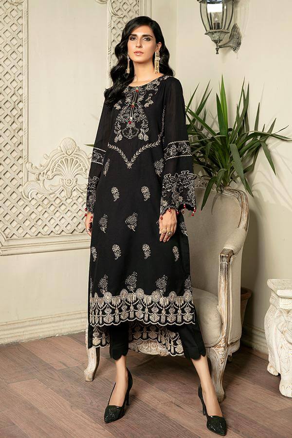 Serene Pret Formal Embroidered 1 Piece Shirt - S.P 25 Coraline Anne - FaisalFabrics.pk
