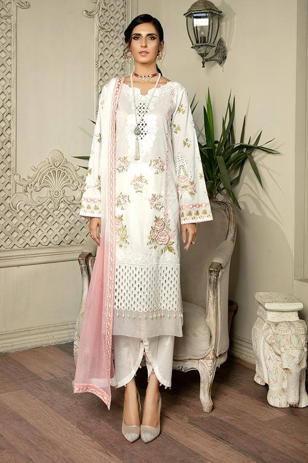 Serene Pret Formal Embroidered 3 Piece Suit - S.P 26 Noemie - FaisalFabrics.pk