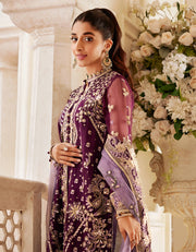 SIFA Sajli Festive Formal Unstitched Embroidered 3Pc Suit S04 - INARA