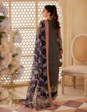SIFA Sajli Festive Formal Unstitched Embroidered 3Pc Suit S05 - BLUE JADE