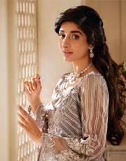 SIFA Sajli Festive Formal Unstitched Embroidered 3Pc Suit S06 - MERAKI