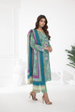 Regalia Salina Digital Printed Lawn Unstitched 3 Piece Suit S6-01