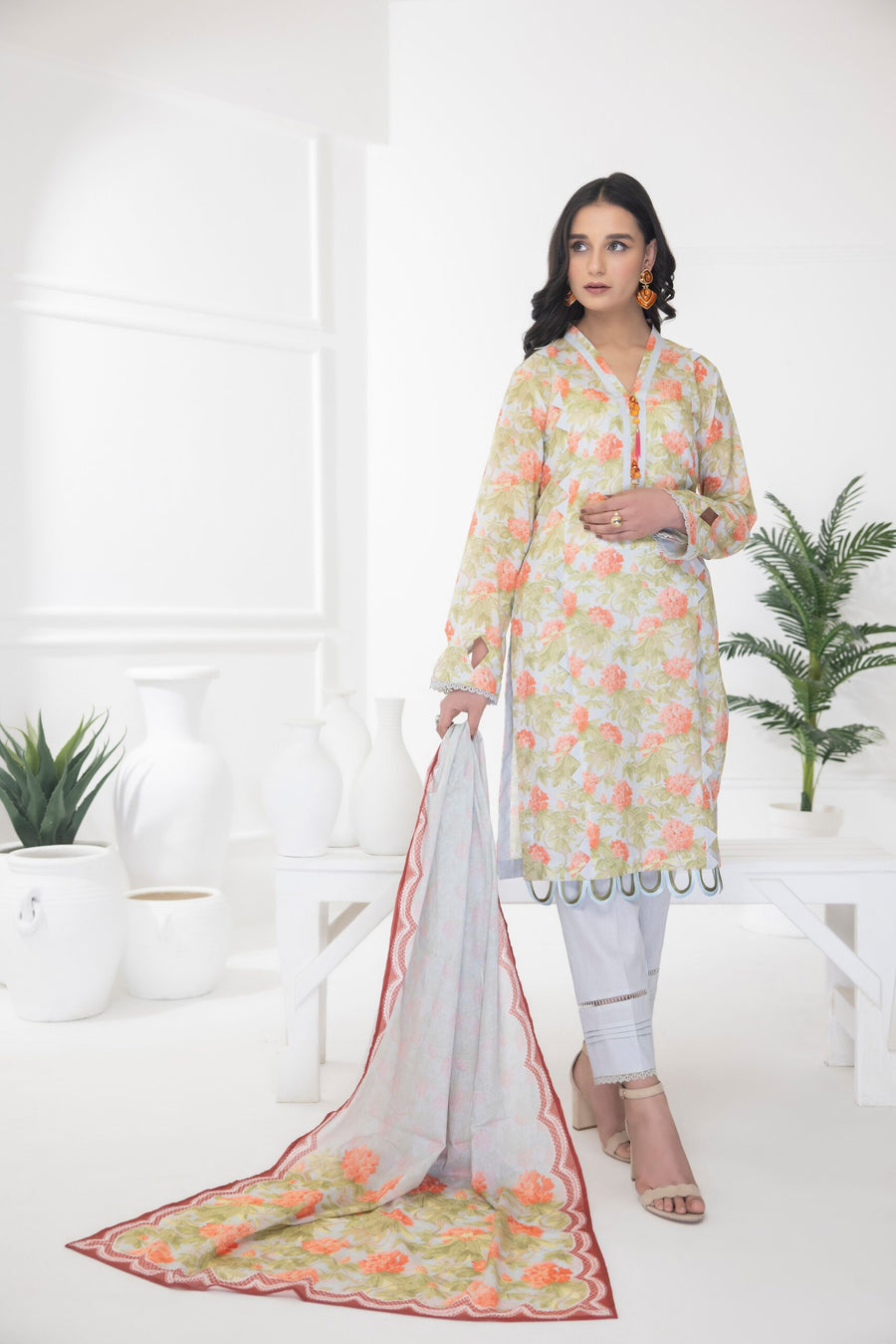 Regalia Salina Digital Printed Lawn Unstitched 3 Piece Suit S6-11