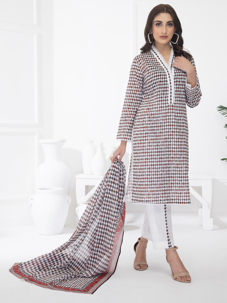 Regalia Salina Digital Printed Lawn Unstitched 3 Piece Suit S6-03