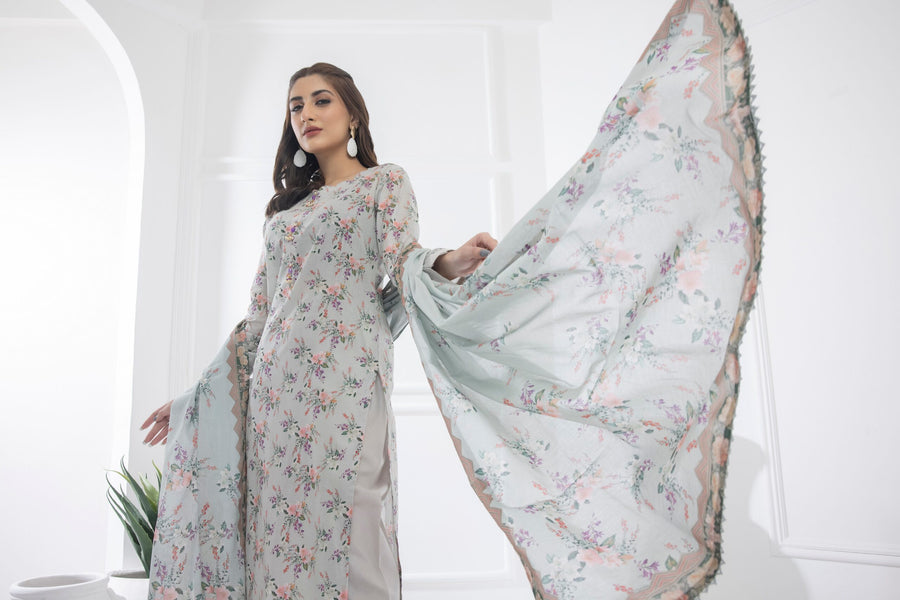 Regalia Salina Digital Printed Lawn Unstitched 3 Piece Suit S6-09