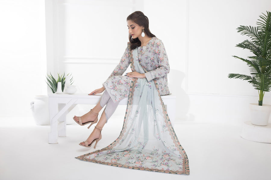 Regalia Salina Digital Printed Lawn Unstitched 3 Piece Suit S6-09