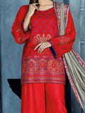 Path Jhar by Sidra Aleem Unstitched Dhanak Embroidered 3Pc Suit SA-003
