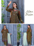 Path Jhar by Sidra Aleem Unstitched Dhanak Embroidered 3Pc Suit SA-005