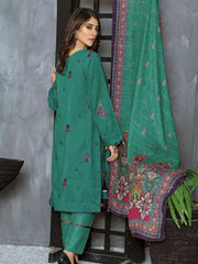 Path Jhar by Sidra Aleem Unstitched Dhanak Embroidered 3Pc Suit SA-006