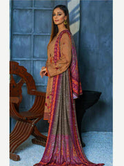 Path Jhar by Sidra Aleem Unstitched Dhanak Embroidered 3Pc Suit SA-009