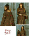 Path Jhar by Sidra Aleem Unstitched Dhanak Embroidered 3Pc Suit SA-016