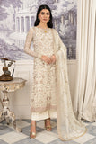 Zarif Afsanah Luxury Embroidered Net Unstitched 3Pc Suit ZAF 03 NEELAM
