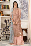 Zarif Afsanah Luxury Embroidered Net Unstitched 3Pc Suit ZAF 08 HASEEN