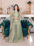 LYLA Raqs e Bismil Luxury Formal Unstitched Embroidered Net Suit D-05