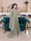 LYLA Raqs e Bismil Luxury Formal Unstitched Embroidered Net Suit D-05