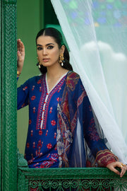 GISELE Mehrma Luxury Lawn Unstitched 3Pc Suit - SALEENA