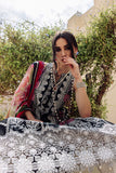 Saira Rizwan Embroidered Luxury Lawn Unstitched 3Pc Suit SALVIA SR-04