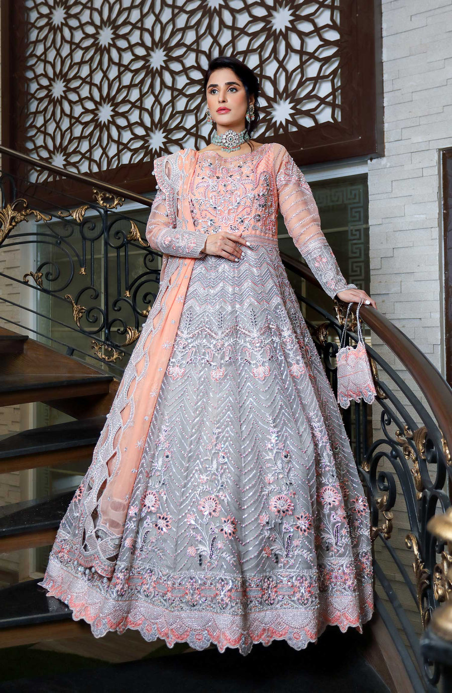 Waresha Rang Reet Unstitched Luxury Formal 3Pc Suit D-06 SANG E MAR MAR