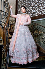 Waresha Rang Reet Unstitched Luxury Formal 3Pc Suit D-06 SANG E MAR MAR