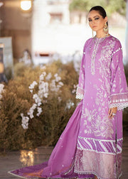 Afrozeh Luxury Lawn Unstitched 3 Piece Embroidered Suit D-09 Savante - FaisalFabrics.pk