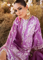Afrozeh Luxury Lawn Unstitched 3 Piece Embroidered Suit D-09 Savante - FaisalFabrics.pk