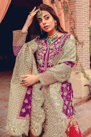 Serene Premium Embroidered Eclatant Luxe Brides 3Pc Suit SB-06 BASILIA - FaisalFabrics.pk