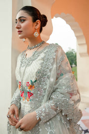 Serene Premium Embroidered Mehram Brides Unstitched Suit SB-13 MEHRAM