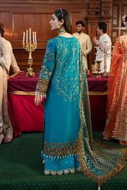 Serene Premium Embroidered Mehram Brides Unstitched Suit SB-14 NAJAT