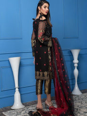 Akbar Aslam Luxury Chiffon Collection 2020 3pc Suit AAC-1105 SCARLET - FaisalFabrics.pk