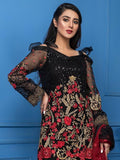 Akbar Aslam Luxury Chiffon Collection 2020 3pc Suit AAC-1105 SCARLET