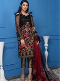 Akbar Aslam Luxury Chiffon Collection 2020 3pc Suit AAC-1105 SCARLET - FaisalFabrics.pk