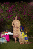 Regalia Salina Embroidered Chikankari Unstitched 3 Piece Suit SCK-17