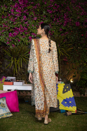 Regalia Salina Embroidered Chikankari Unstitched 3 Piece Suit SCK-19