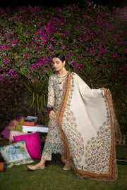 Regalia Salina Embroidered Chikankari Unstitched 3 Piece Suit SCK-19