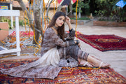 Regalia Salina Embroidered Chikankari Unstitched 3 Piece Suit SCK-08