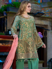 Maryum N Maria Shamrock Luxury Wedding Collection SD-01 - FaisalFabrics.pk