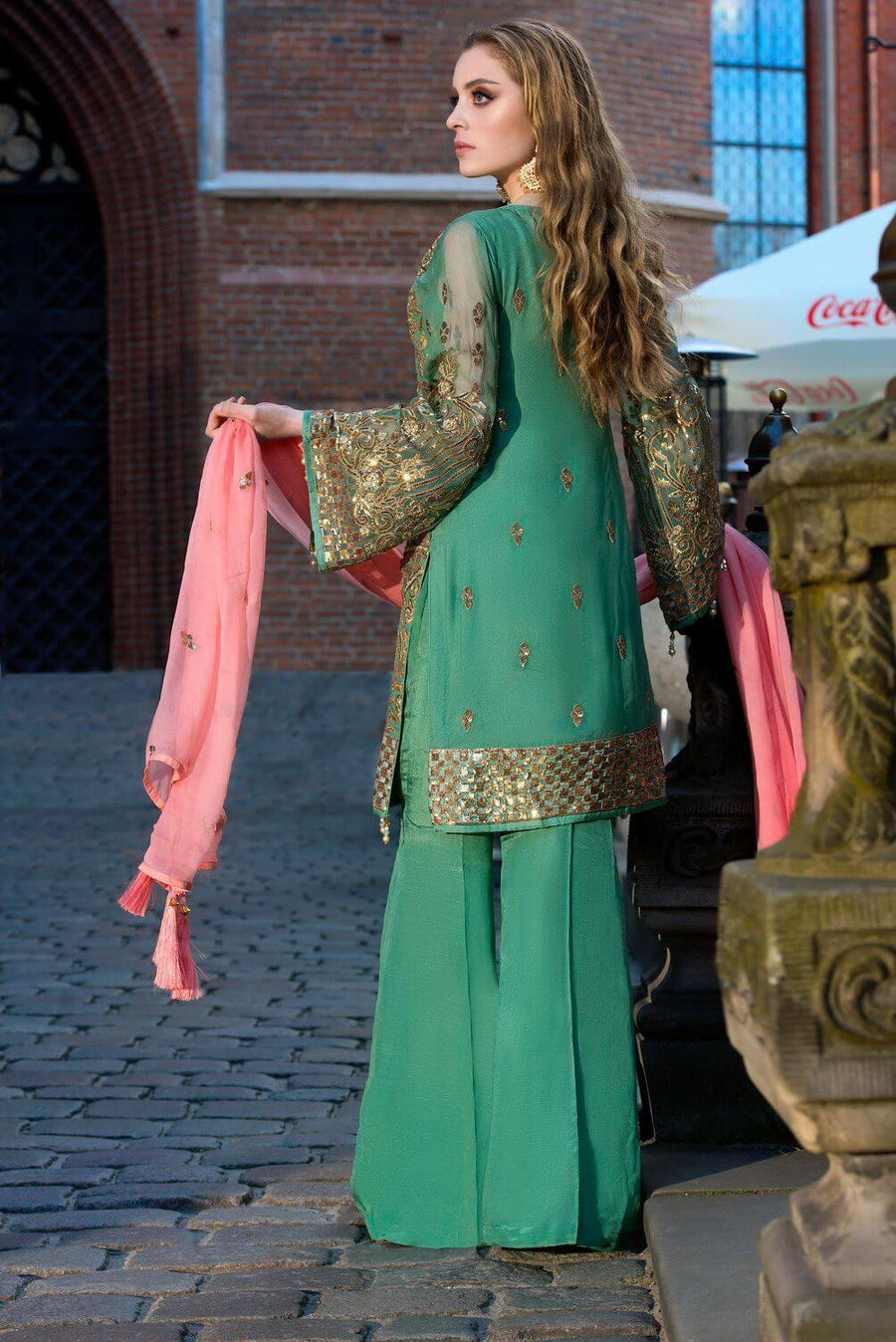 Maryum N Maria Shamrock Luxury Wedding Collection SD-01 - FaisalFabrics.pk