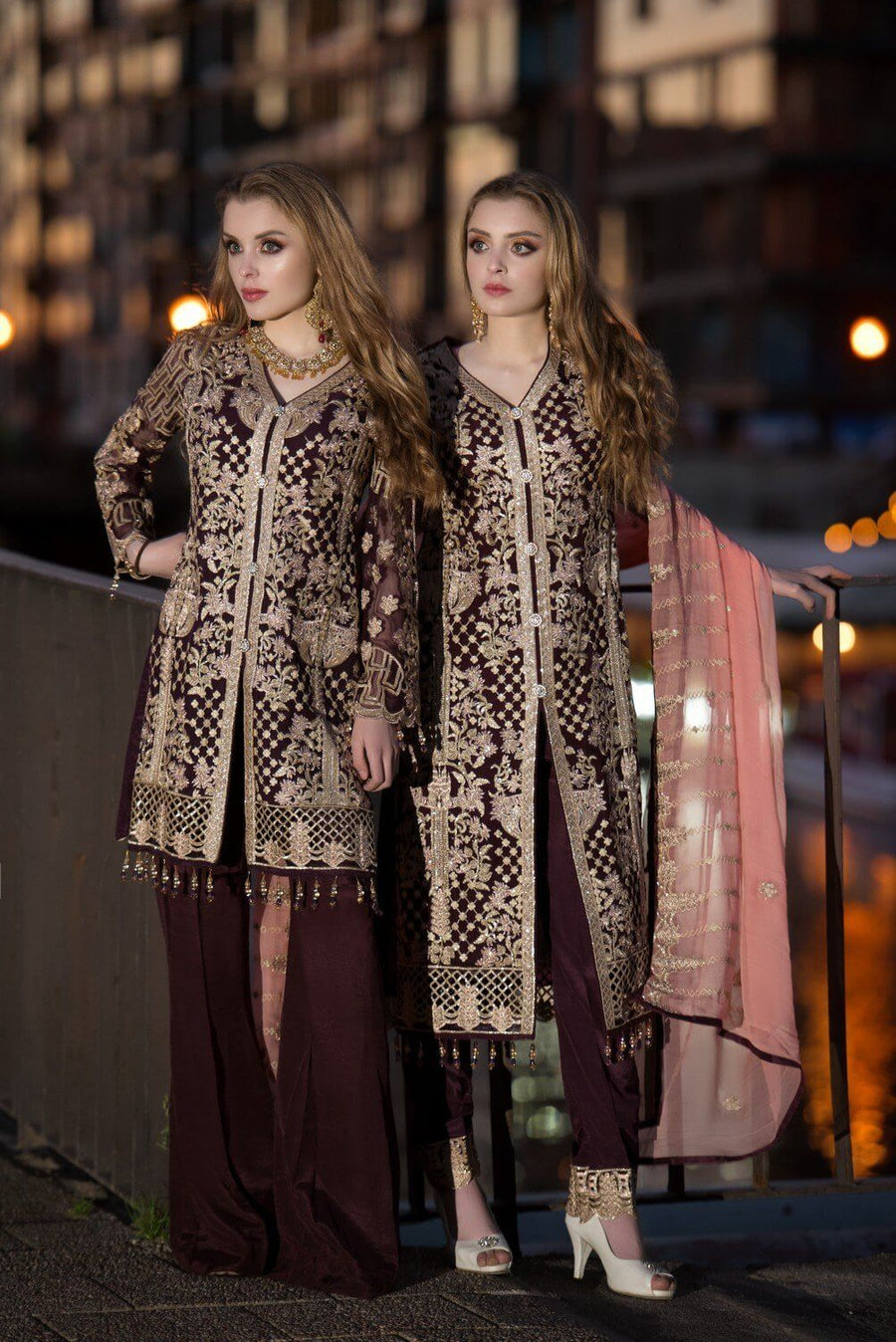 Maryum N Maria Shamrock Luxury Wedding Collection SD-08 - FaisalFabrics.pk