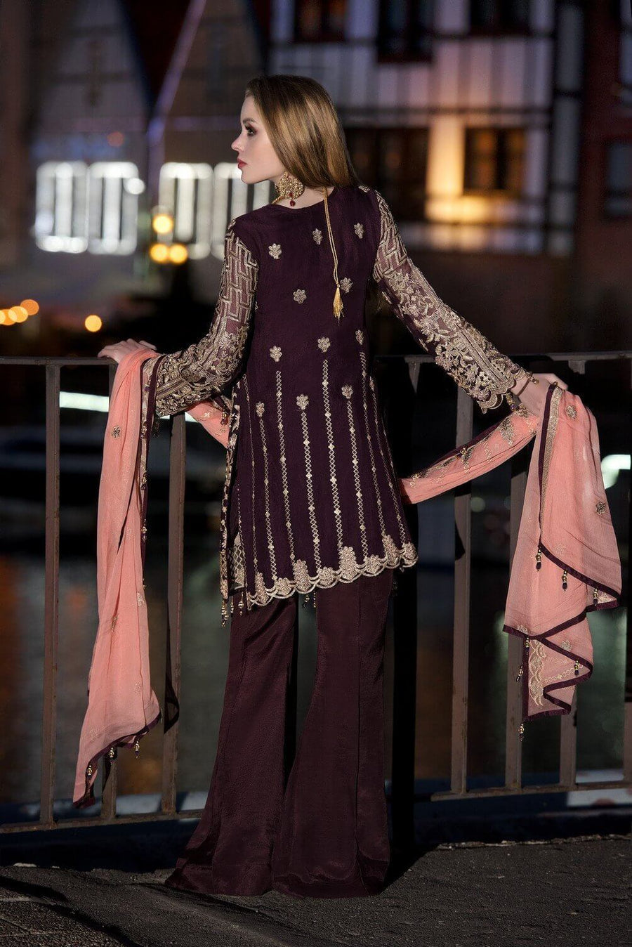 Maryum N Maria Shamrock Luxury Wedding Collection SD-08 - FaisalFabrics.pk