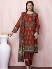 Regalia Salina Vol-05 Unstitched Printed Lawn 3 Piece Suit SD-09