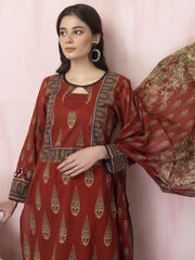 Regalia Salina Vol-05 Unstitched Printed Lawn 3 Piece Suit SD-09