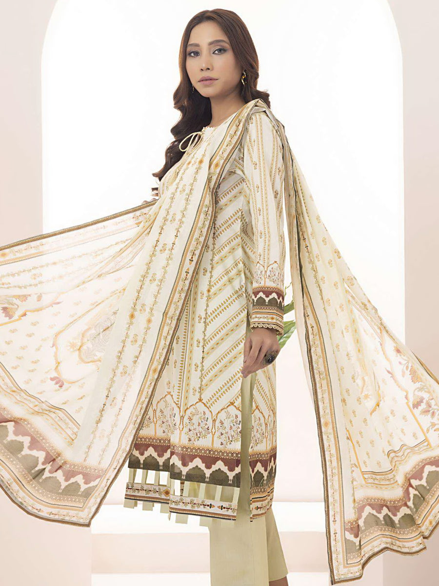 Regalia Salina Vol-05 Unstitched Printed Lawn 3 Piece Suit SD-15