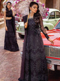 MUSHQ Tissue De Luxe Unstitched Kalidaar Chiffon 3Pc Suit SDL21-04 - FaisalFabrics.pk