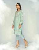 HemStitch Ready to Wear Embroidered 2Pc Silk Suit SE-05 Moor