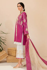 Maria Osama Khan L'Amour Basic Pret 3Pc Satin Suit - SEHER