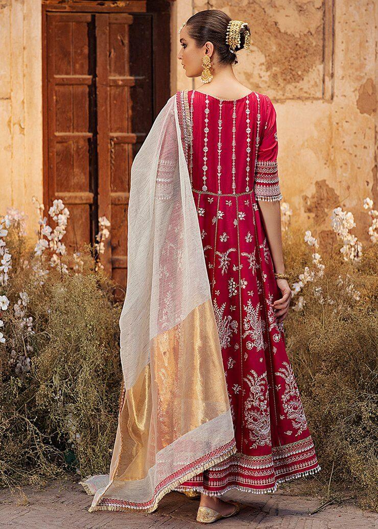 Afrozeh Luxury Lawn Unstitched 3 Piece Embroidered Suit D-07 Serendipity - FaisalFabrics.pk